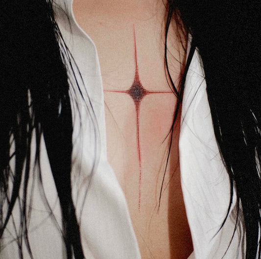 Thorn-Inspired Temporary Tattoos