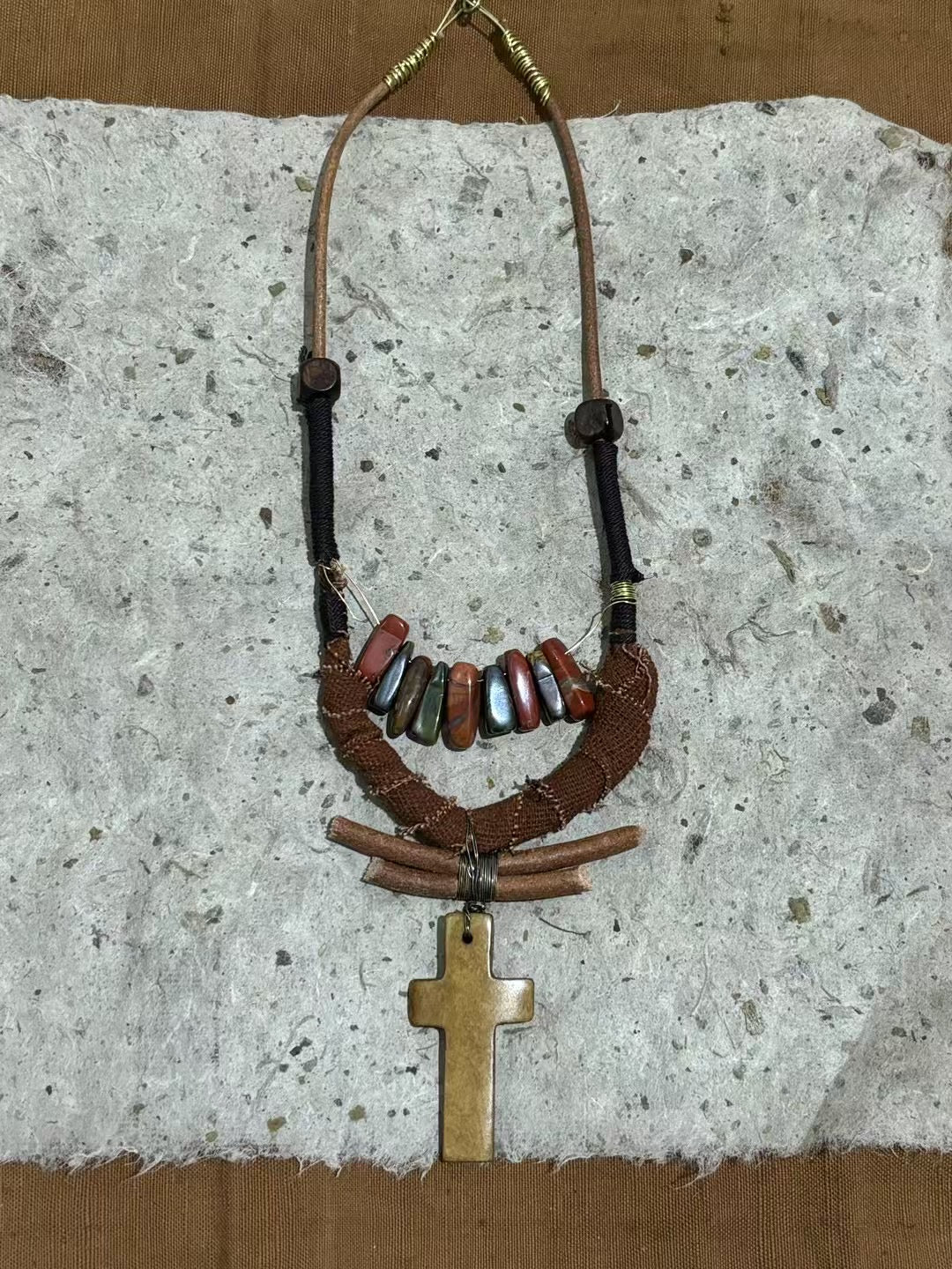 Fujiki Cross Necklace